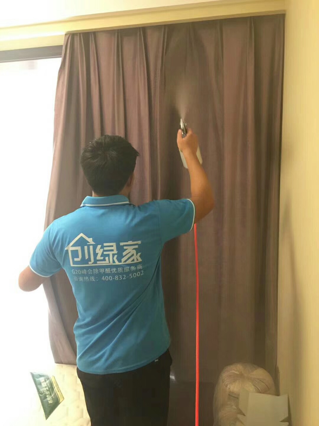 萬泰城章小區室內空氣治理