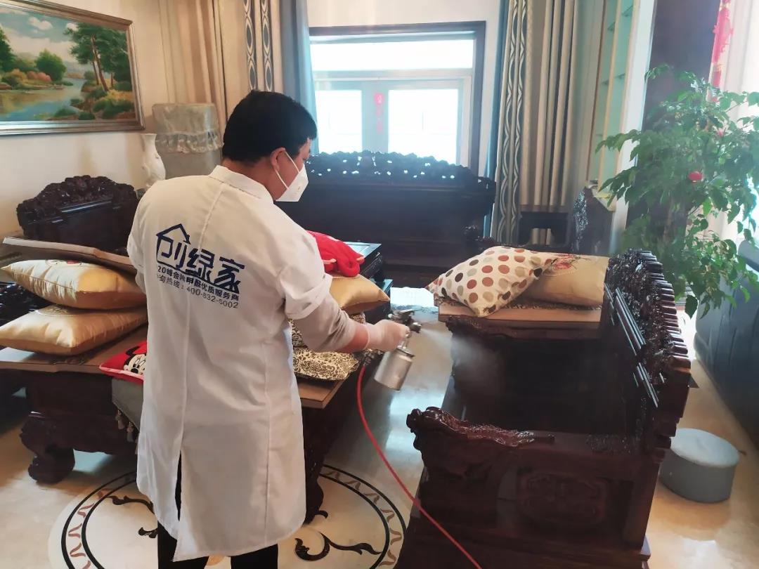 裕盛豪園別墅室內甲醛治理?