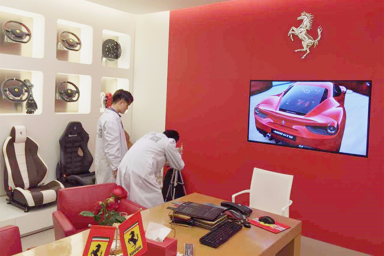法拉利&瑪莎拉蒂城市展廳【4s店新車甲醛檢測治理】